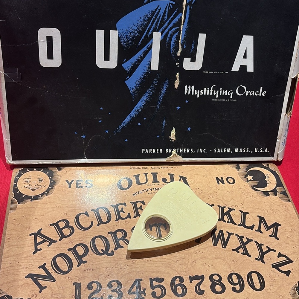 Blue and Black Board Game with Mystical Design